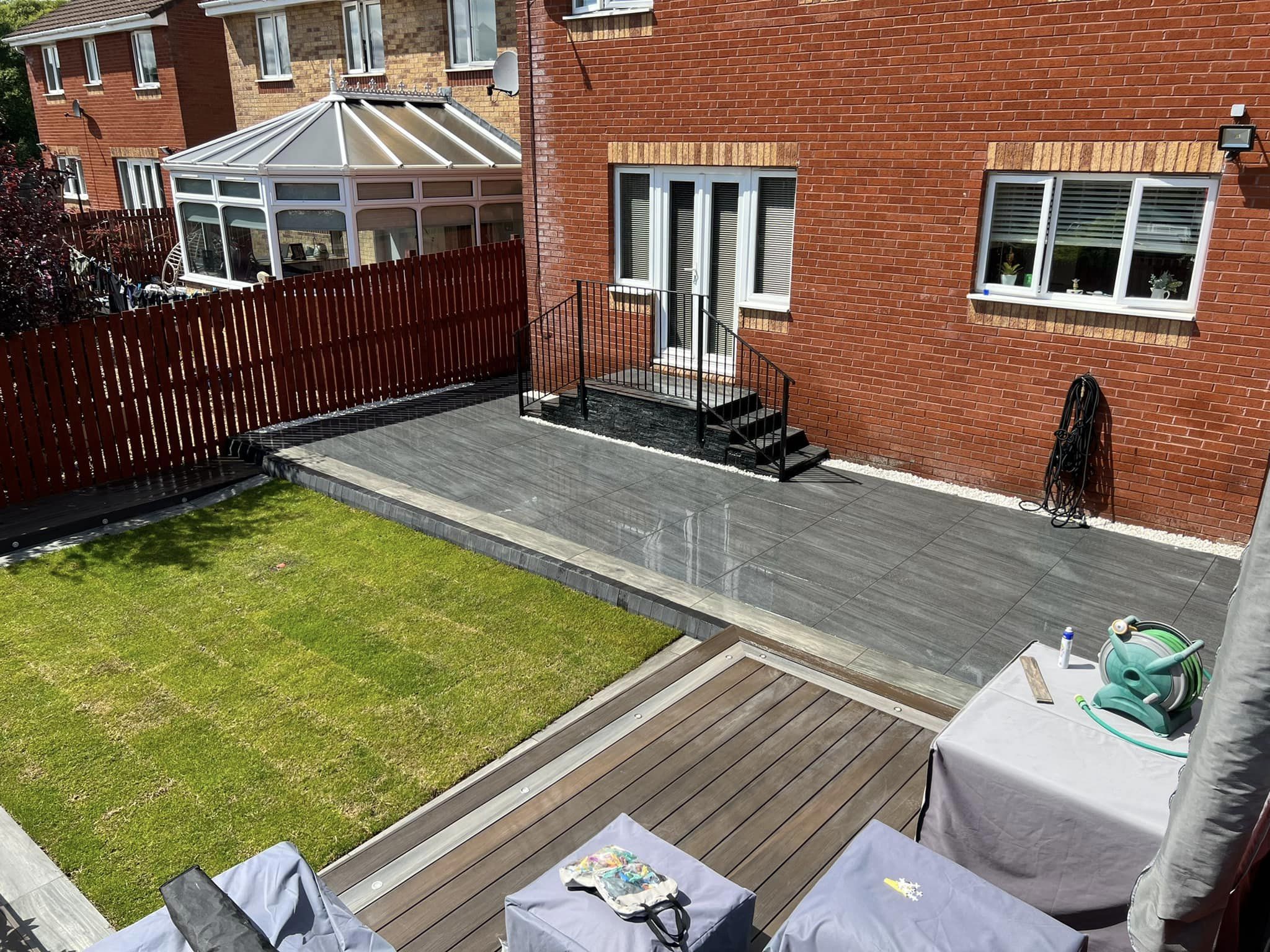 Patio, lawn and decking areas Glasgow