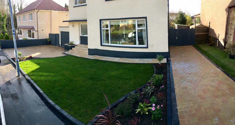 Finished project in Helensburgh with finishing touches added making it stand out even more.