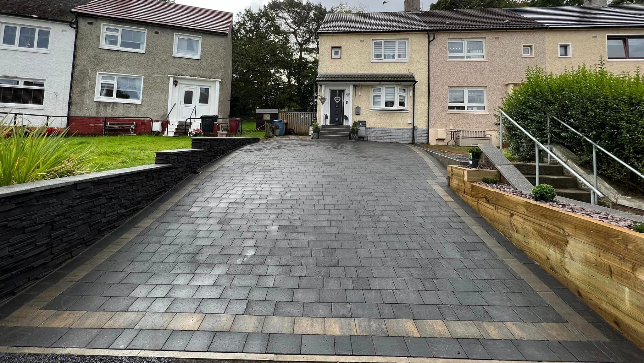 Driveway completed in Cathkin